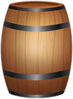 Wooden Beer Barrel PNG Transparent Clipart