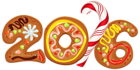 2016 Cookie Style PNG Clipart Image