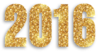 2016 Gold Large PNG Image