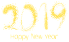 2019 Happy New Year PNG Clipart Image