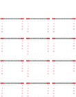 2020 Calendar Transparent PNG Clip Art Image