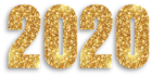 2020 Gold Large PNG Clipart