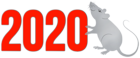 2020 with Rat PNG Clipart