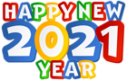 2021 Happy New Year PNG Clip Art Image