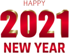 2021 Happy New Year PNG Clipart
