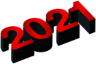 2021 Red Black PNG Clip Art Image