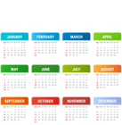 2021 Transparent Calendar PNG Clipart