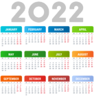 2022 EU Transparent Calendar PNG Clipart