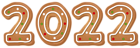 2022 Gingerbread Cookie Clipart Image