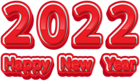 2022 Red Style PNG Clipart