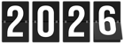 2026 Black Transparent Clip Art Image