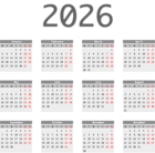 2026 PNG EU Calendar