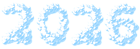 2026 Snowy PNG Clipart