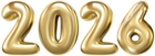 2026 Transparent PNG Clipart