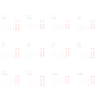 Calendar 2021 White Transparent Clipart
