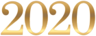 Gold 2020 PNG Clipart