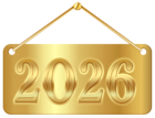 Gold Label 2026 PNG Clipart Image
