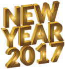 New Year 2017 PNG Clip Art Image