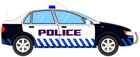 Police Car Transparent PNG Clip Art Image