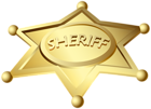 Sheriff Badge PNG Transparent Clipart