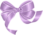 Purple Large Bow Clipart