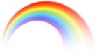 Rainbow Transparent Clip Art Image