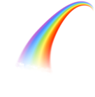 Rainbow and Cloud Decorative Transparent Image