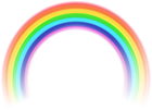 Round Rainbow PNG Clipart