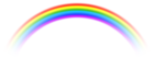 Transparent Rainbow PNG Free Clip Art Image