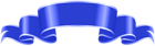Banner Blue Decorative PNG Clip Art Image