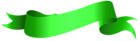 Banner Green PNG Clip Art Transparent Image