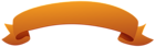 Banner Orange Clipart
