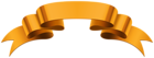 Banner Orange PNG Clip Art