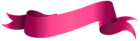 Banner Pink PNG Clip Art Transparent Image