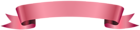 Banner Pink Transparent PNG Clip Art