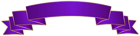 Banner Purple PNG Transparent Image