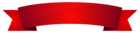 Banner Red Clipart PNG Image
