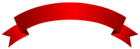 Banner Red Clipart PNG Picture