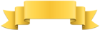 Banner Yellow Clip Art PNG Image
