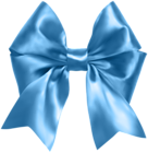 Beautiful Blue Bow PNG Transparent Clipart