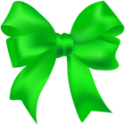 Beautiful Bow Green PNG Clipart