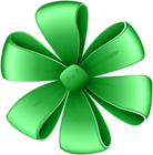 Beautiful Green Bow PNG Clip Art Image
