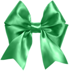 Beautiful Green Bow PNG Transparent Clipart
