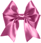 Beautiful Pink Bow PNG Transparent Clipart