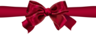 Beautiful Red Bow PNG Clip Art Image