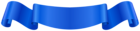 Blue Banner PNG Clipart