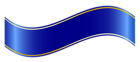 Blue Banner PNG Clipart