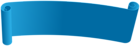 Blue Banner PNG Transparent Clipart