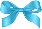 Blue Bow Decor Clipart