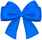 Blue Bow Decoration PNG Clipart